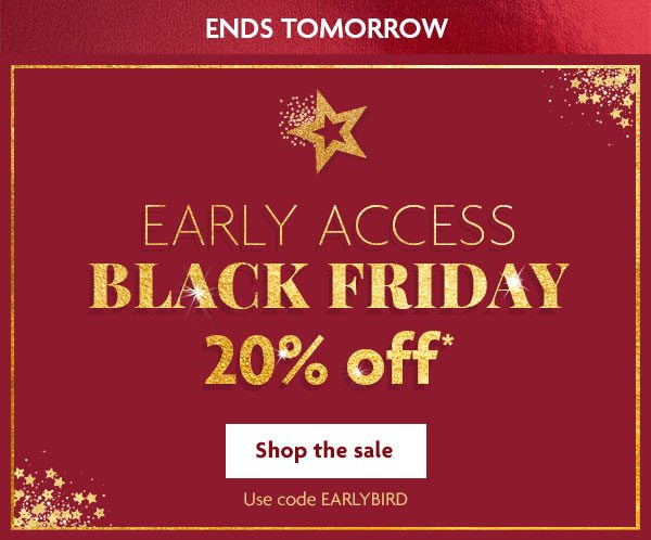 H: EARLY ACCESS - Shop the sale