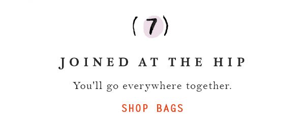 Shop bags.