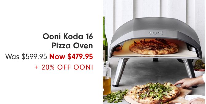 Ooni Koda 16 Pizza Oven - Was $599.95 - Now $479.95 + UP TO 20% OFF OONI