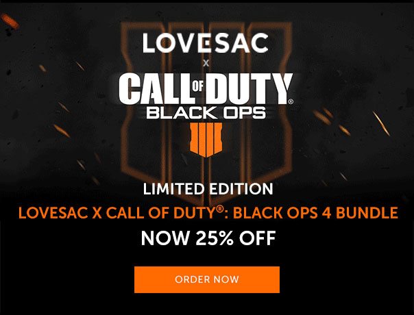 Lovesac X Call of Duty: Black Ops 4 Bundle | NOW 25% OFF | ORDER NOW >>