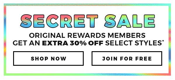 SECRET SALE