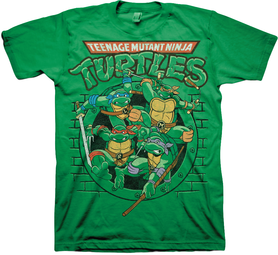 Ready For Action Ninja Turtles T-Shirt