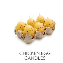 Chicken Egg Candles