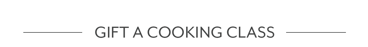 Gift a Cooking Class