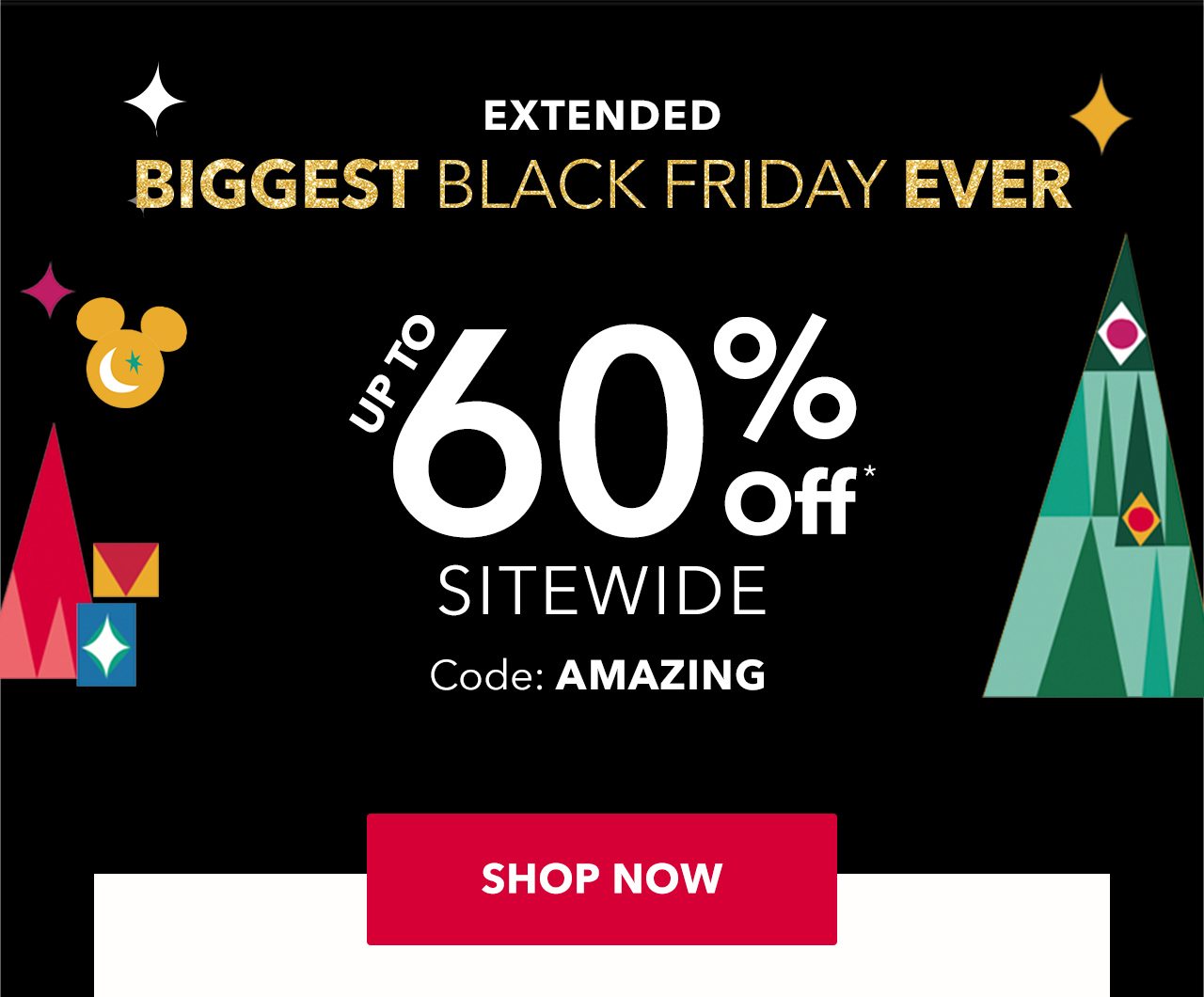 Black Friday Extended! Score Up to 60 Off shopDisney Disney store