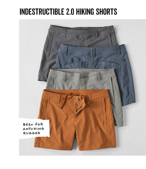 Shop the Indestructible Hiking Shorts 4.5" >