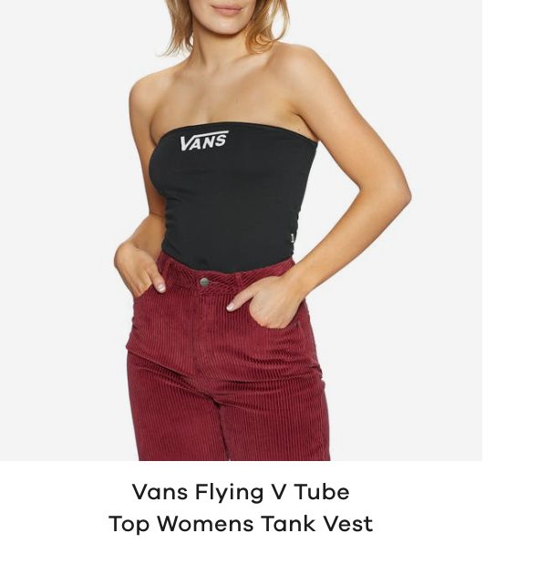 Vans Flying V Tube Top Womens Tank Vest
