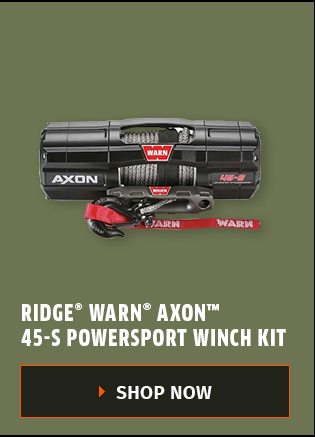 Ridge®® WARN® AXON™ 45-S Powersport Winch Kit