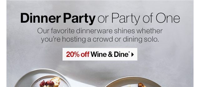 Dinner Party or Party of One
