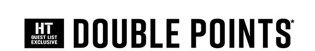 Double Points with any Purchase - This weekend only!
