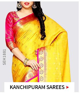 View all Kanchipuram Sarees for Morning Weddings. Shop!