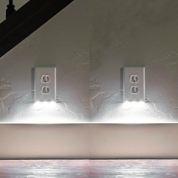 5-Pack Outlet Cover with Built-In LED Night Light