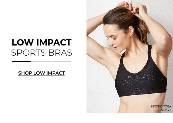 Shop Low-Impact Sports Bras
