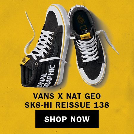 VANS X NAT GEO SK8-HI REISSUE 138