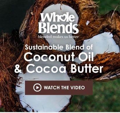 Whole Blends - blended makes us better - Sustainable Blend of Coconut Oil & Cocoa Butter - WATCH THE VIDEO