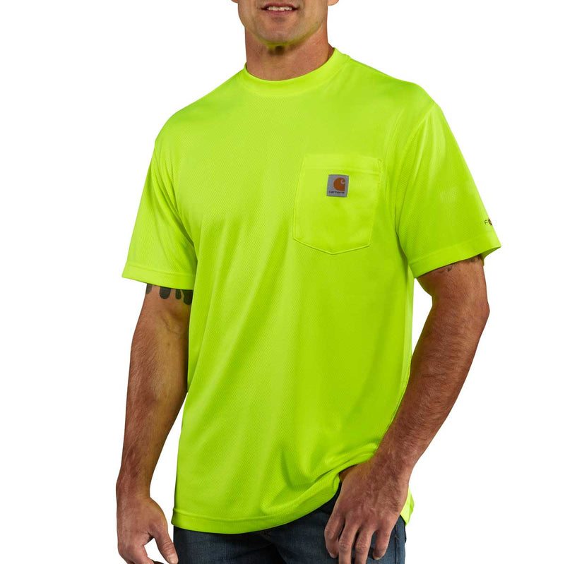 Carhartt Force 100493 Color Enhanced Visibility Short-Sleeve Hi-Vis T-Shirt