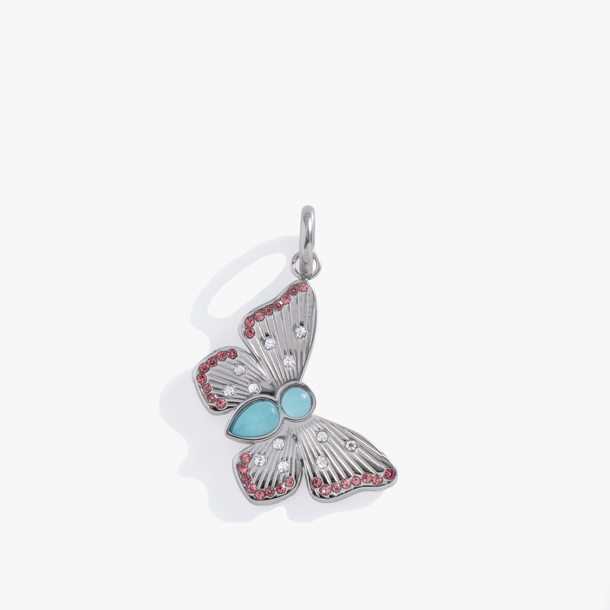 Image of Gemstone Butterfly Interchangeable Charm