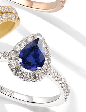 Le Vian 14K Vanilla Gold Sapphire Ring