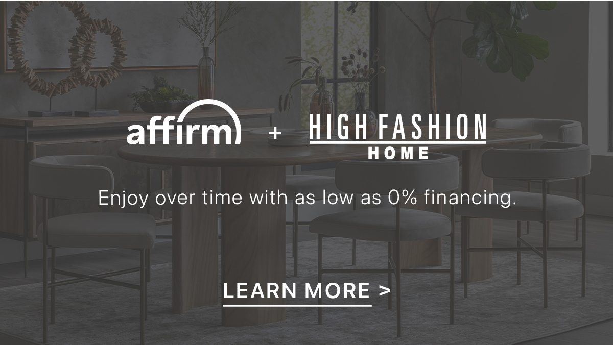 enjoy now, pay later with Affirm