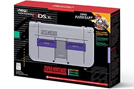 Nintendo New 3DS XL Super NES Edition + Super Mario Kart for SNES