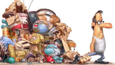 declutter illustration