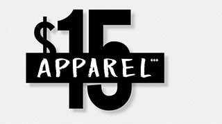$15 Apparel