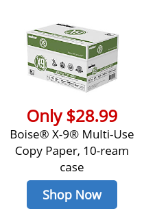 Boise X-9 Multi-Use Paper $29.99. Shop Now