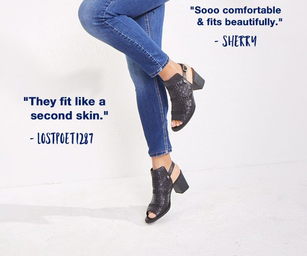 Sooo comfortable and fits beautifully –Sherry. They fit like a second skin –Lostpoet1287.