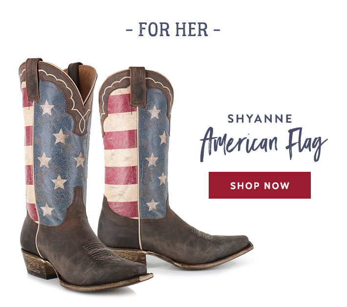 shyanne american flag boots