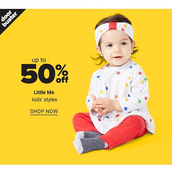 Up to 50% off Little Me - Shop Now