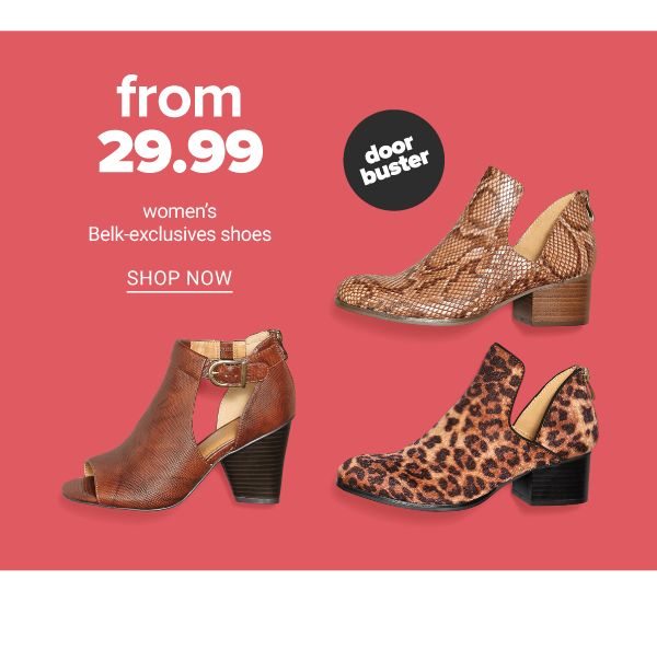 From 29.99 Women's Belk Exclusive Shoes - Shop Now