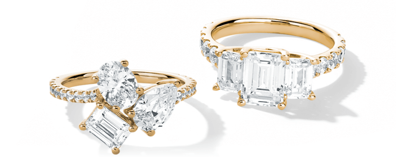 Beautiful Lab-Grown Diamond Rings