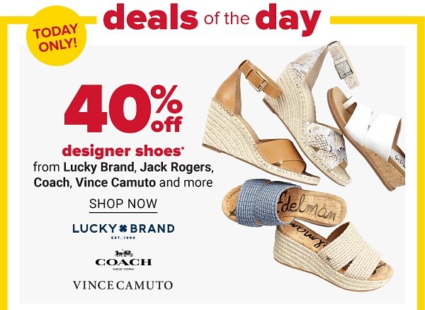 you, Mom: 40% off designer shoes - Belk 