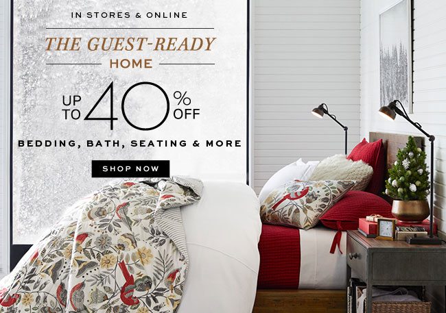 New Holiday Arrivals Are Here Up To 40 Off Pottery Barn