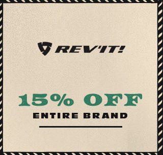 Rev'IT! 15% off 