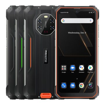 Blackview BL8800 5G Global Bands Dimensity 700 8GB 128GB 50MP 20MP Night Vision Camera 8380mAh 6.58 inch Display IP68&IP69K Waterproof NFC Smartphone