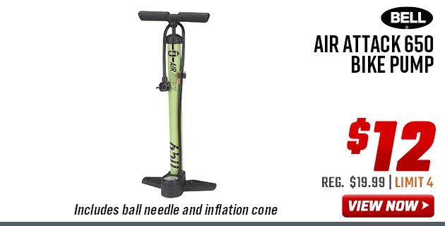 Bell Air Attack 650 Bike Pump