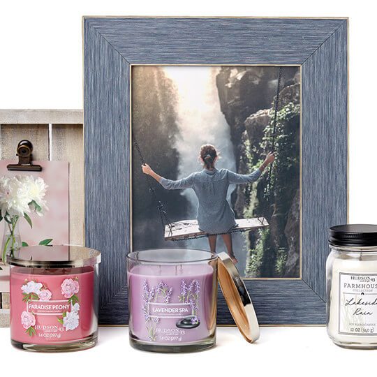 Image of Frames, Framed Art and Wall Decor and Hudson 43 and Haven Street Candles and Accessories.