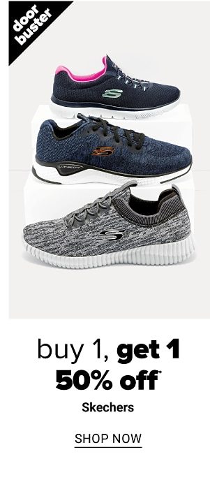 Buy 1 Get 1 50% Off Skechers - Shop Now