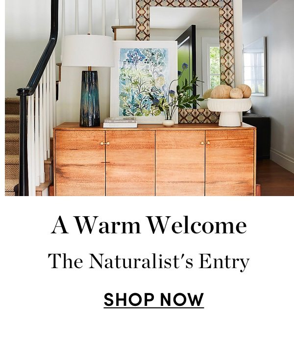 The Naturalist's Entry