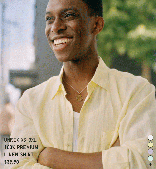 HERO - MEN 100% PREMIUM LINEN SHIRT