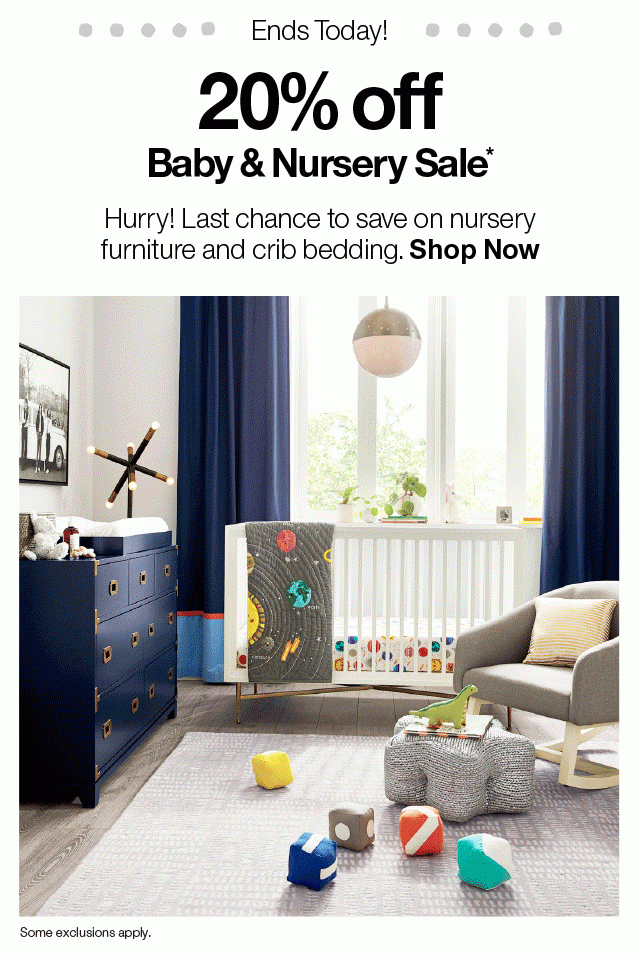 baby nursery sale