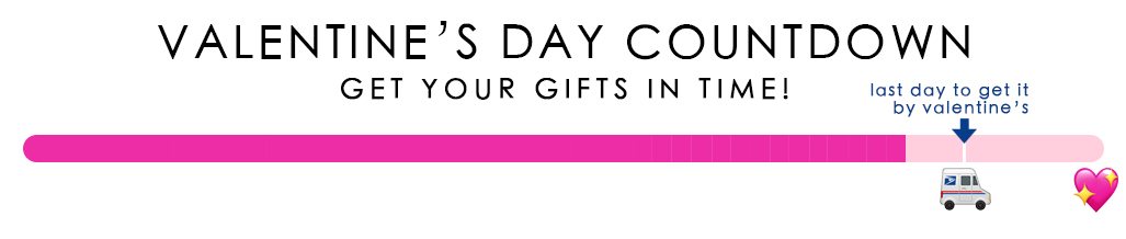 Get your Valentine's Day gifts on time >