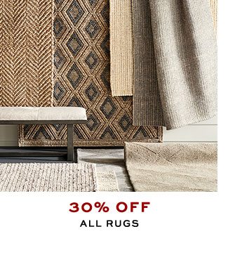 30% Off All rugs