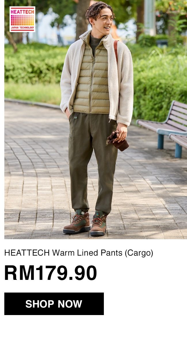 HEATTECH Warm Lined Pants (Cargo)