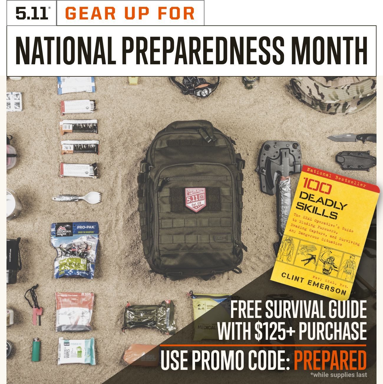 Gear up for National Preparedness Month
