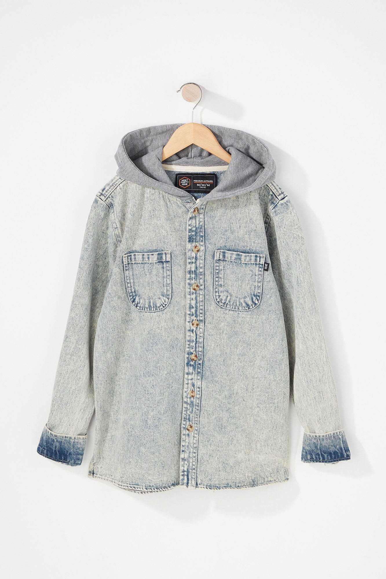 Image of West49 Denim Button Up Shirt