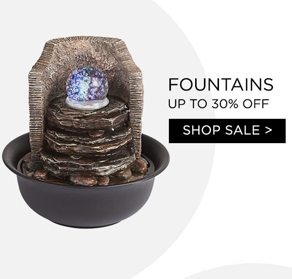 Fountains - Up To 30% Off - Shop Sale >