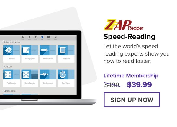 ZapReader: Lifetime Subscription