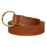 Embossed Celtic Ring Belt